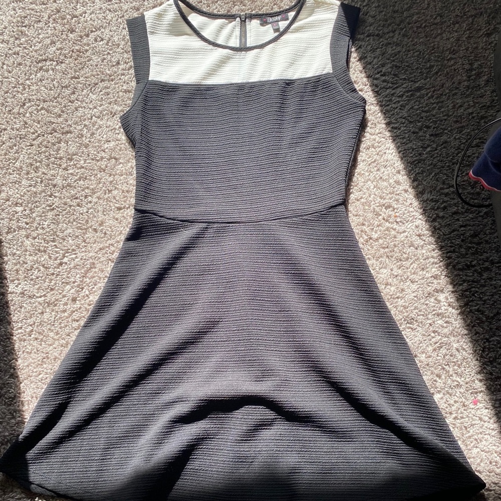 Black and white dress